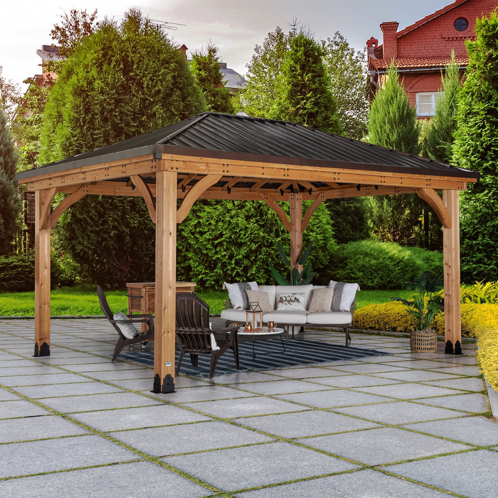 4.9m x 3.7m (16ft x 12ft) Barrington Gazebo