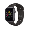 Apple Watch SE 2020 (GPS, 44MM) Space Grey Aluminium Case with Black Sport Band