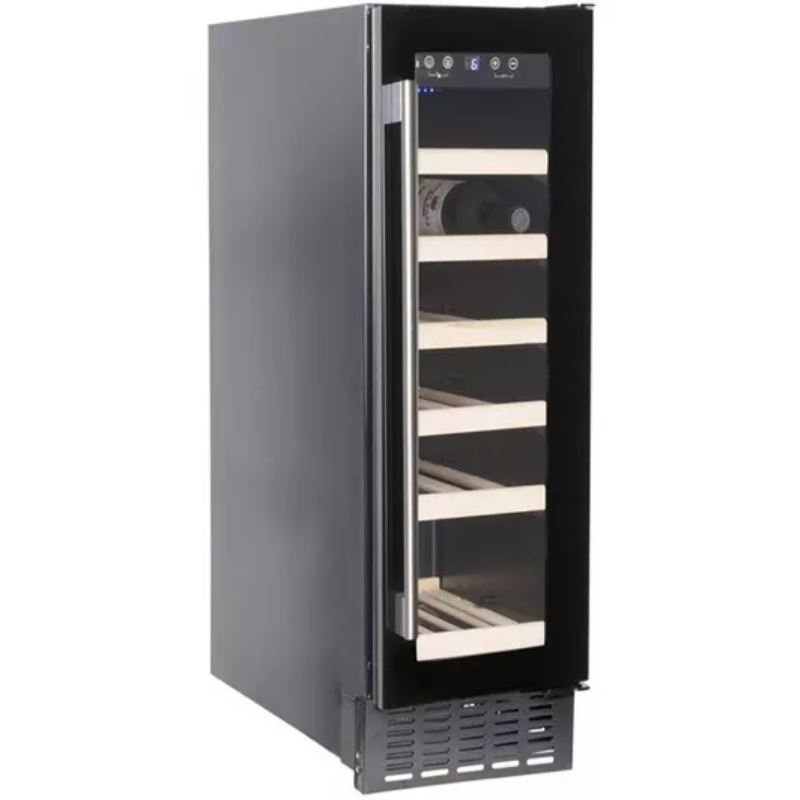 Amica AWC300BL Black Wine Cooler