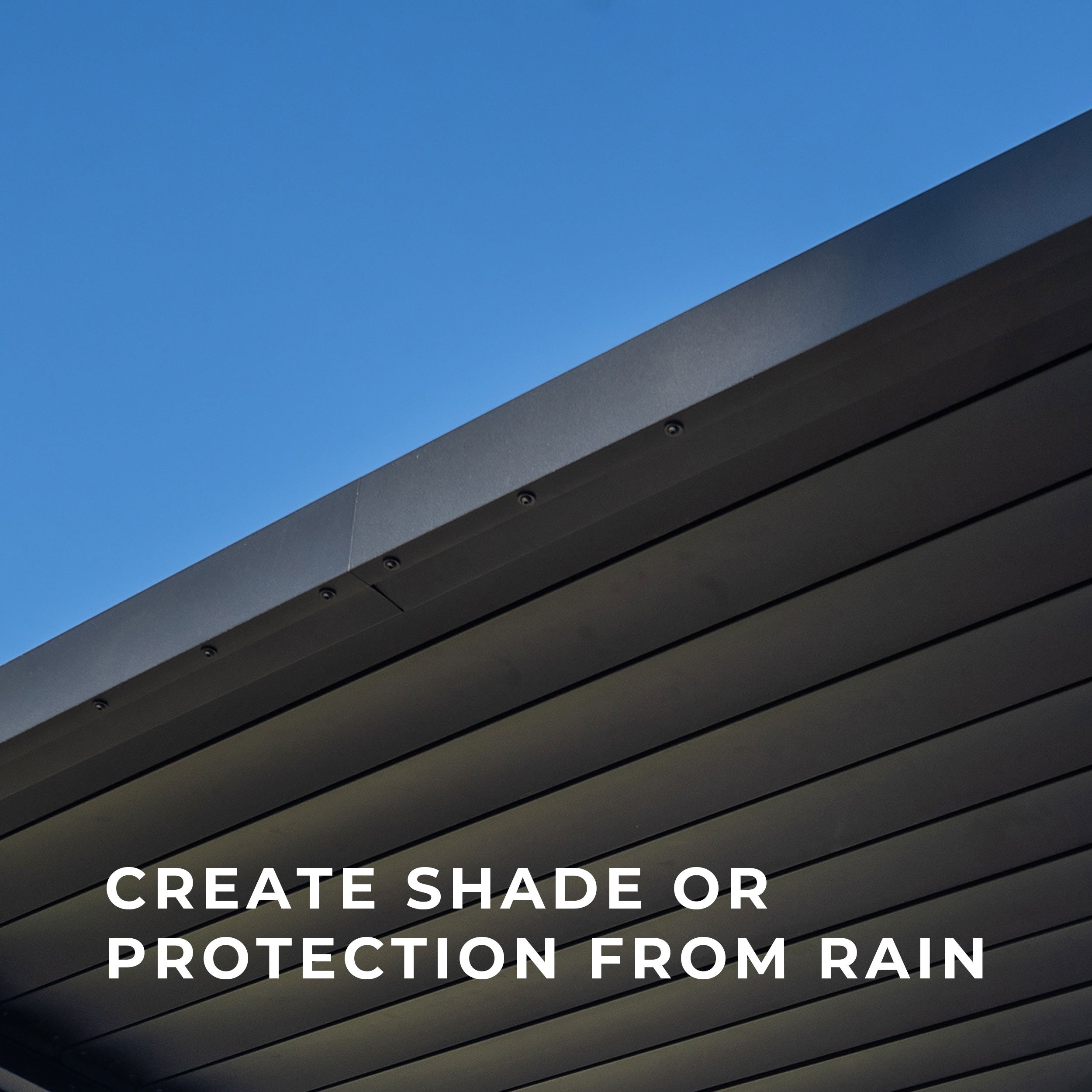 3.6m x 3.1m (12ft x 10ft) Evanston Wall Mounted Louvered Pergola