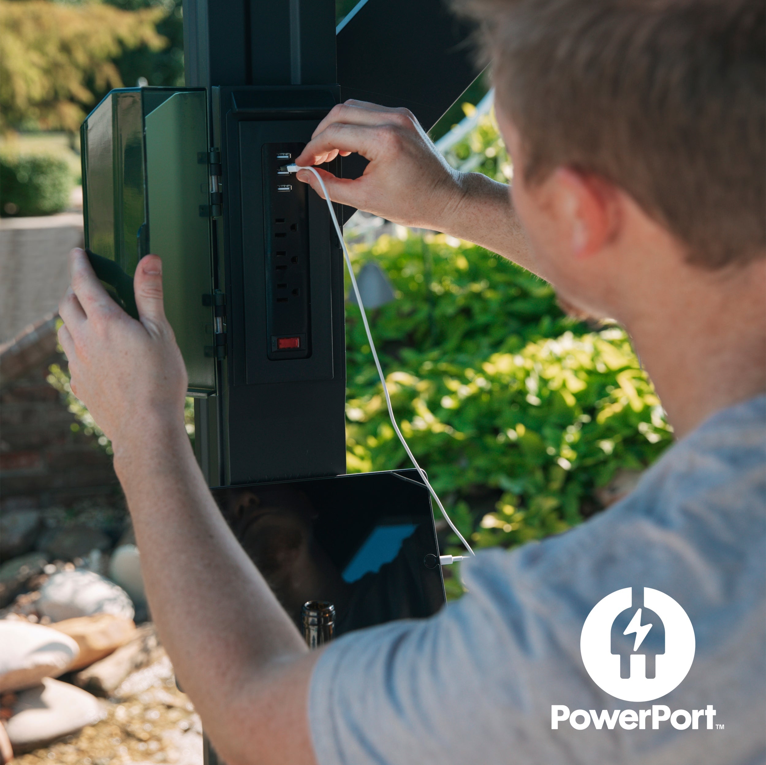 2.6m x 1.6m (8ft x 5ft) Rockport Grill/BBQ Gazebo