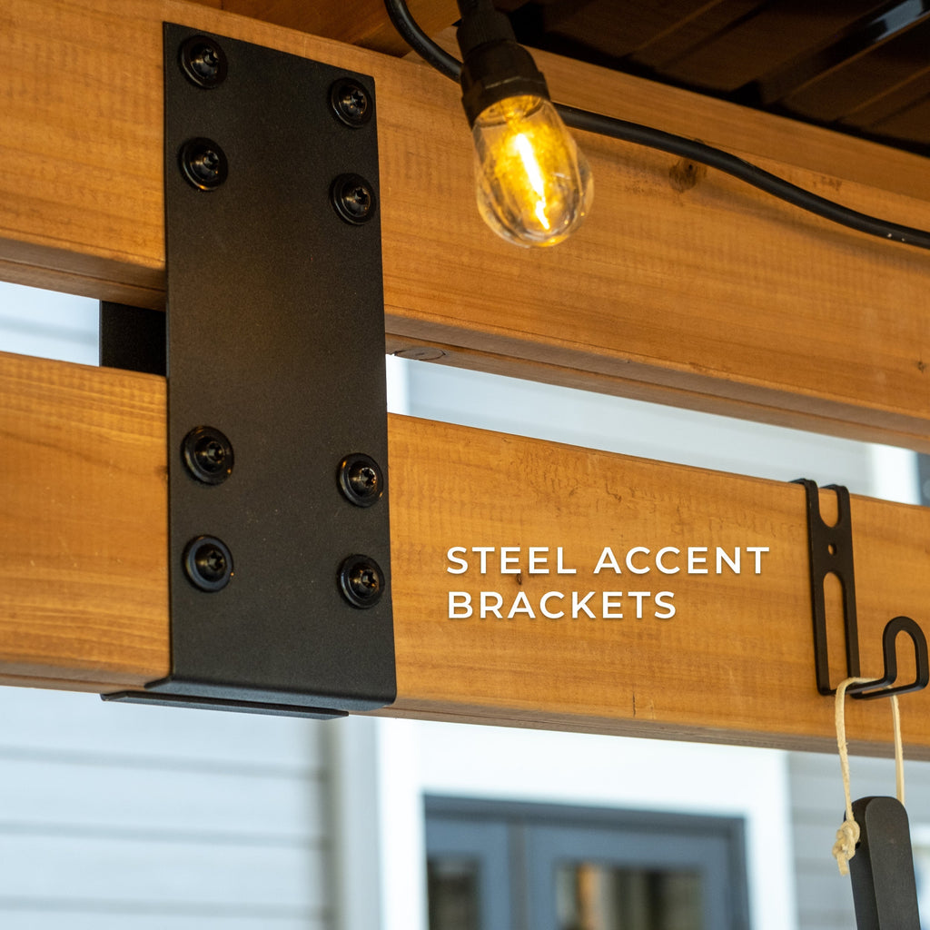 3.9m x 1.9m (13ft x 6ft) Saxony XL Grill/BBQ Gazebo